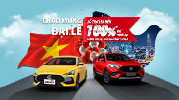 CTKM tháng 04/2023: Ưu đãi chào mừng Đại lễ cùng MG